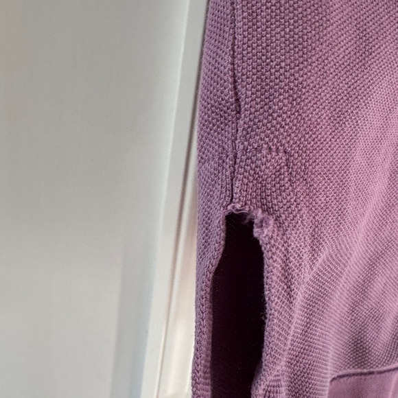 Polo Ralph Lauren Purple Polo Shirt - Size Large Great Condition with Minor Wear - Picture 4 of 6